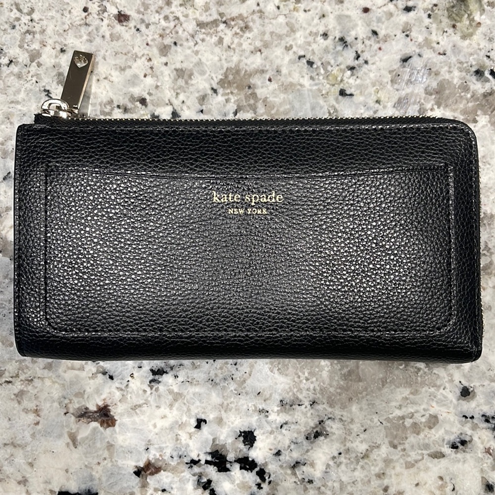 Late Spade Eva Zip Continental Wallet